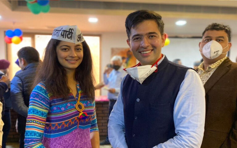 ಆಪ್ ಸೇರಿದ ಮಾಜಿ ಮಿಸ್ ಇಂಡಿಯಾ ದೆಹಲಿ- ಮಾನ್ಸಿ ಸೆಹಗಲ್‌