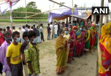 ಬಂಗಾಳ ಚುನಾವಣೆ: ಕೊರೊನಾ ಕರಿನೆರಳಿನಲ್ಲಿ 6ನೇ ಹಂತದ ಮತದಾನ