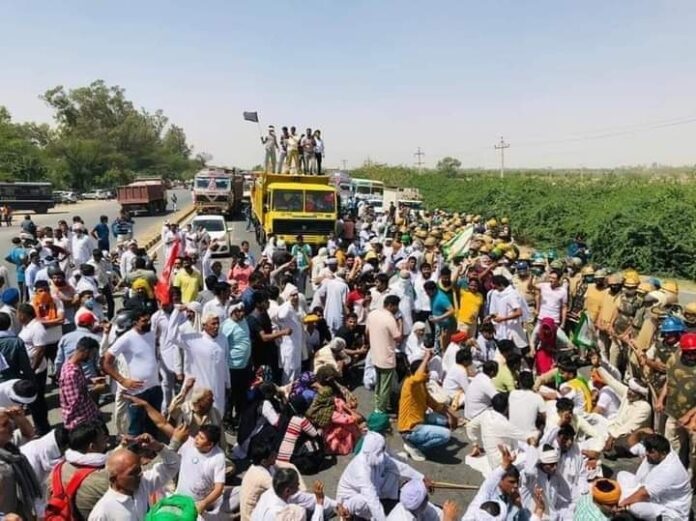 ಹರ್ಯಾಣ ಉಪಮುಖ್ಯಮಂತ್ರಿಯ ಹೆಲಿಕಾಪ್ಟರ್‌ ಇಳಿಯದಂತೆ ಘೆರಾವ್‌ ಹಾಕಿದ ರೈತರು | Naanu gauri