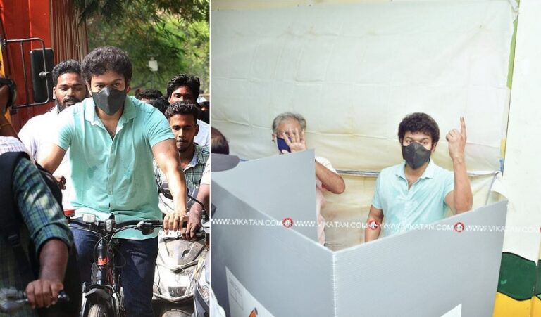 ಸೈಕಲ್‌ ಮೂಲಕ ಮತದಾನ ಕೇಂದ್ರ ತಲುಪಿದ ನಟ ವಿಜಯ್; ಪೆಟ್ರೋಲ್ ಬೆಲೆ ಹಚ್ಚಳದ ವಿರುದ್ದ ಪ್ರತಿಭಟನೆ? | Naanu gauri