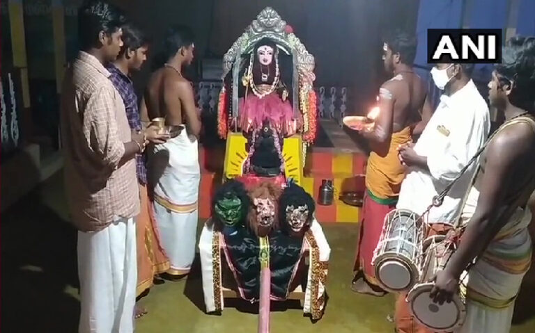 ತಮಿಳುನಾಡು: ಕೋವಿಡ್ ನಿವಾರಣೆಗೆ ಕೊರೊನಾ ದೇವಿ ದೇವಾಲಯ ನಿರ್ಮಾಣ