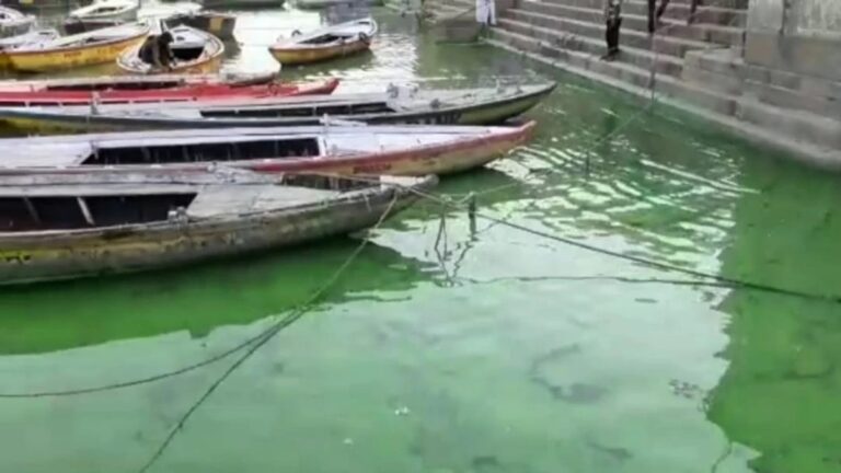 ಕೊರೊನಾ 2 ನೇ ಅಲೆಯಲ್ಲಿ ಕಡು ಹಸಿರು ಬಣ್ಣಕ್ಕೆ ತಿರುಗಿದ ಗಂಗಾ ನದಿ! | Naanu gauri