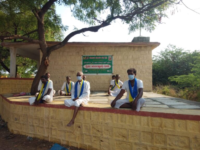 ಲಾಕ್‌ಡೌನ್ – ಪೊಲೀಸ್ ಬೆದರಿಕೆ: ಜಗ್ಗದ, ಬಗ್ಗದ ಮಸ್ಕಿಯ ನೀರಾವರಿ ಹೋರಾಟ