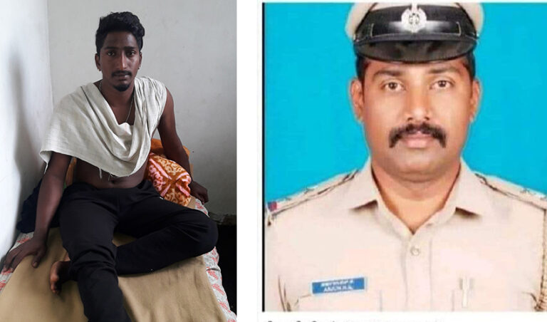 ದಲಿತ ಯುವಕನಿಗೆ ಮೂತ್ರ ಕುಡಿಸಿದ ಗೋಣಿಬೀಡು PSI ಅರ್ಜುನ್ ವಿರುದ್ಧ FIR: ಅಮಾನತ್ತಿಗೆ ಆಗ್ರಹ