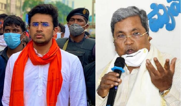 ತೇಜಸ್ವಿ, ಕೊರೊನಾಗಿಂತಲೂ ನಿಮ್ಮ ಮೆದುಳಲ್ಲಿರುವ ಕೋಮು ವೈರಸ್ ಅಪಾಯಕಾರಿ, ಚಿಕಿತ್ಸೆ ಪಡ್ಕೊಳ್ಳಿ: ಸಿದ್ದರಾಮಯ್ಯ