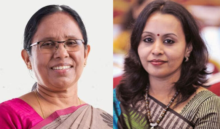 ಕೇರಳದ ‘ಆರೋಗ್ಯ’ ಮತ್ತೆ ಮಹಿಳೆಯ ಕೈಗೇ!: ಟೀಚರ್ ಜಾಗಕ್ಕೆ ಬಂದರು ಪತ್ರಕರ್ತೆ….