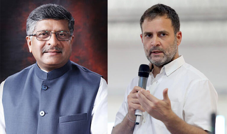 ಕೋವಿಡ್ ಲಸಿಕೆ ಹಾಕಿಸಿಕೊಳ್ಳಿ: ರಾಹುಲ್‍ ಗಾಂಧಿಗೆ ಮನವಿ ಮಾಡಿದ ಸಚಿವ ರವಿಶಂಕರ್ ಪ್ರಸಾದ್‍