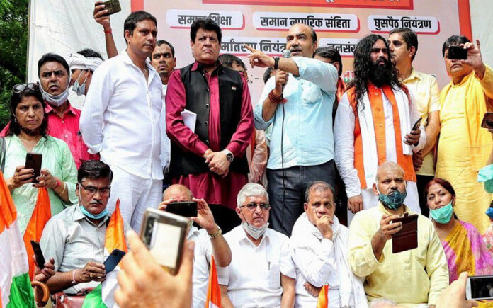 ಜಂತರ್ ಮಂತರ್‌ನಲ್ಲಿ ಮುಸ್ಲಿಂ ವಿರೋಧಿ ಘೋಷಣೆ: ಬಿಜೆಪಿ ಮುಖಂಡ ಸೇರಿ 6 ಜನರ ಬಂಧನ