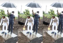 ಸುರಿಯುತ್ತಿರುವ ಮಳೆಯ ನಡುವೆ ಛತ್ರಿಯಡಿಯಲ್ಲಿ ನಿಂತು ಗಿಡಕ್ಕೆ ನೀರುಣಿಸಿದ ಮುಖ್ಯಮಂತ್ರಿ ಚೌಹಾಣ್! | NaanuGauri