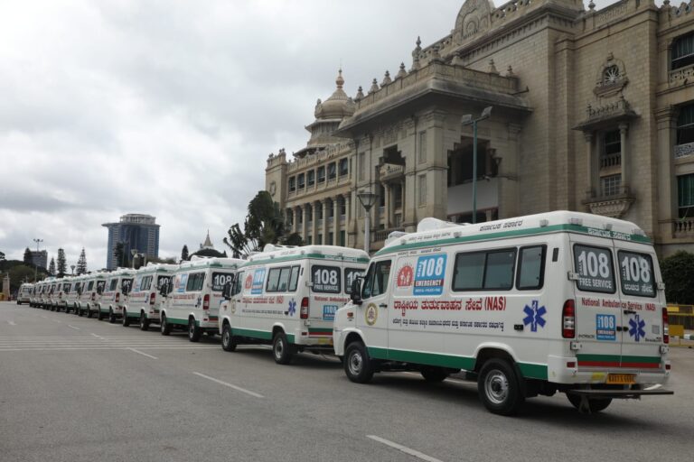 ಆರೋಗ್ಯ ಕವಚ ಸೇವೆಗೆ 120 ಆಂಬ್ಯುಲೆನ್ಸ್ ಸೇರ್ಪಡೆ