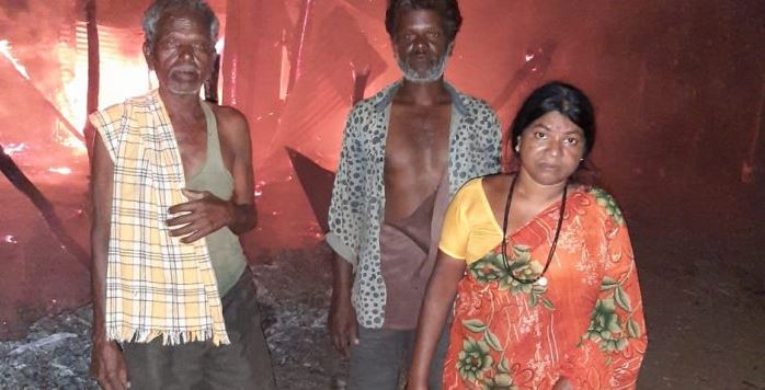 ಗುಬ್ಬಿ: ದಲಿತ ಕುಟುಂಬದ ಗುಡಿಸಲಿಗೆ ಬೆಂಕಿ ಹಚ್ಚಿದ ಸವರ್ಣಿಯರು