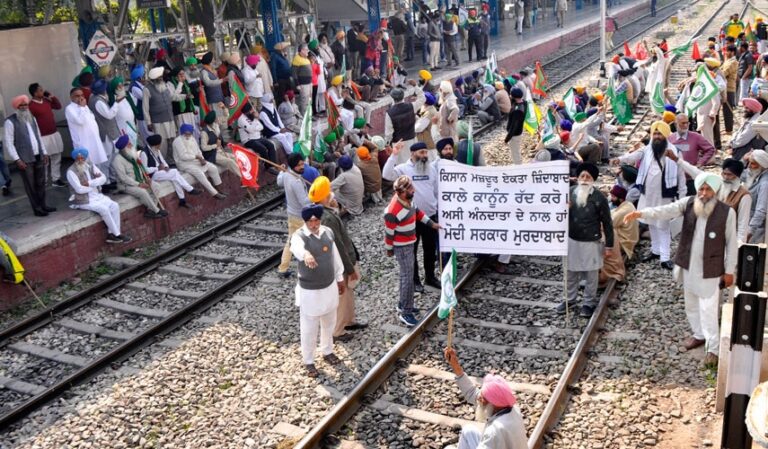 ನಾಳೆ ದೇಶಾದ್ಯಂತ ರೈಲ್ ರೋಕೋ ಚಳವಳಿಗೆ ರೈತರ ಕರೆ