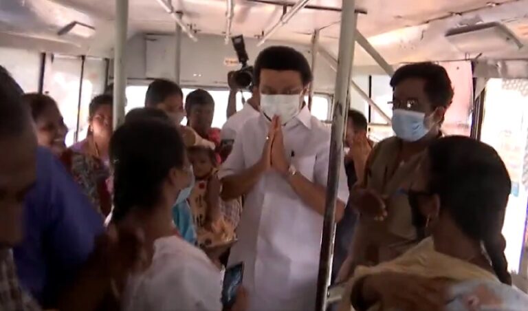 ವಿಡಿಯೊ➤ಸರ್ಕಾರಿ ಬಸ್‌ ಹತ್ತಿ ಜನರ ಸಮಸ್ಯೆ ಆಲಿಸಿದ ತಮಿಳುನಾಡು ಸಿಎಂ ಸ್ಟಾಲಿನ್! | Naanu gauri