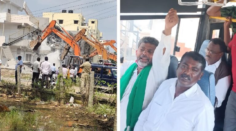 ಇರುವ ಮನೆಗಳ ಒಡೆದು, ಲೇಔಟ್ ಮಾಡಿ ಇನ್ನೊಬ್ಬರಿಗೆ ಸೈಟ್‌ ಹಂಚುವುದು ಯಾವ ನ್ಯಾಯ?: ಆಕ್ರೋಶ | Naanu Gauri