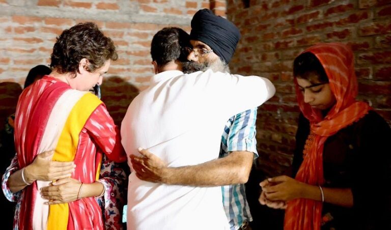 ಲಖಿಂಪುರ್‌ ಖೇರಿ: ಕೊನೆಗೂ ಸಂತ್ರಸ್ತ ಕುಟುಂಬವನ್ನು ಭೇಟಿಯಾದ ರಾಹುಲ್, ಪ್ರಿಯಾಂಕ ಗಾಂಧಿ