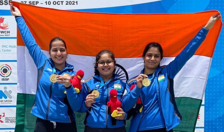 ಜೂನಿಯರ್ ವರ್ಲ್ಡ್ ಶೂಟಿಂಗ್‌‌ ಚಾಂಪಿಯನ್‌ಶಿಪ್: ಚಿನ್ನ ಗೆದ್ದ ಭಾರತದ ಮಹಿಳಾ ತಂಡ | Naanu gauri