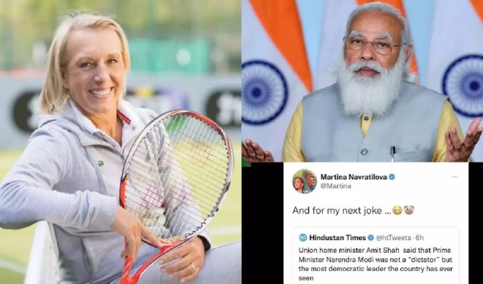‘ಮೋದಿ ಸರ್ವಾಧಿಕಾರಿ ಅಲ್ಲ’: ಅಮಿ‌ತ್‌‌ ಶಾ ಹೇಳಿಕೆ ಜೋಕ್ ಎಂದ ಅಮೆರಿಕಾ ಟೆನಿಸ್ ದಂತಕಥೆ ಮಾರ್ಟಿನಾ | Naanu Gauri
