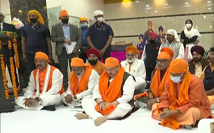 ಉತ್ತರ ಪ್ರದೇಶ ಚುನಾವಣೆ: ಗುರುದ್ವಾರಕ್ಕೆ ಭೇಟಿ ನೀಡಿದ ಬಿಜೆಪಿ ರಾಷ್ಟ್ರೀಯ ಅಧ್ಯಕ್ಷ ಜೆ.ಪಿ.ನಡ್ಡಾ