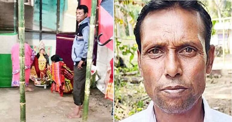 ಪಶ್ಚಿಮ ಬಂಗಾಳ: ಹಿಂದೂಗಳ ಕಷ್ಟ ನೋಡಲಾಗದೆ ಕಾಳಿ ಮಂದಿರಕ್ಕೆ ತನ್ನ ಜಮೀನು ಕೊಟ್ಟ ಬಡ ಮುಸ್ಲಿಂ ರೈತ