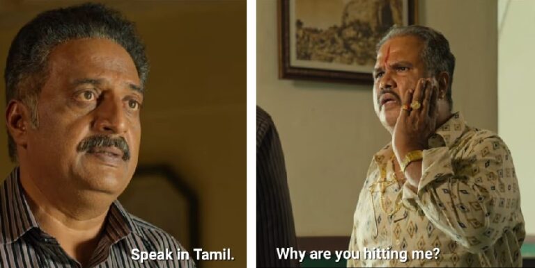 ‘ಜೈ ಭೀಮ್‌’ ಚಿತ್ರದಲ್ಲಿ ಹಿಂದಿ ಮಾತನಾಡುವ ವ್ಯಕ್ತಿಗೆ ಕಪಾಳ ಮೋಕ್ಷ: ಪ್ರಕಾಶ್ ರಾಜ್‌ ಹೇಳಿದ್ದೇನು? | Naanu Gauri