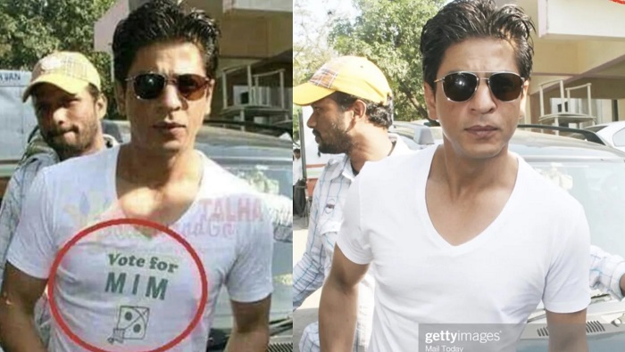 ಫ್ಯಾಕ್ಟ್‌ಚೆಕ್‌: ಎಂಐಎಂಗೆ ಶಾರುಖ್‌ ಬೆಂಬಲವೆಂದು ಫೋಟೋ ತಿರುಚಿ ಅಪಪ್ರಚಾರ