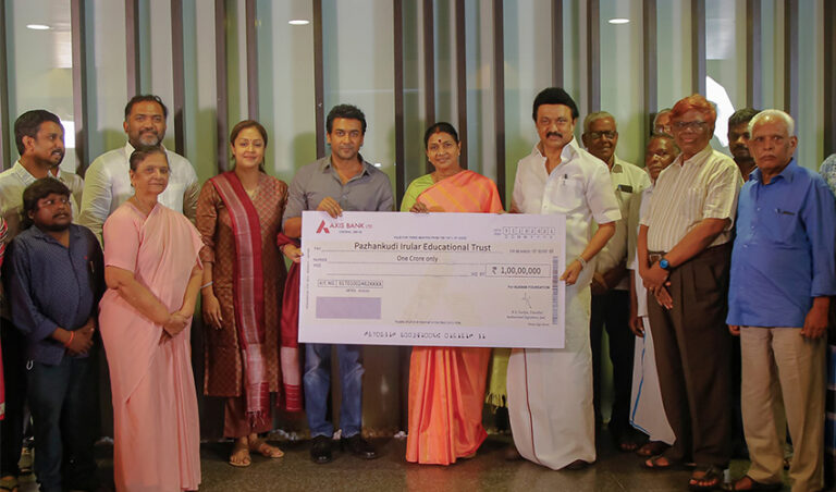 ‘ಜೈ ಭೀಮ್‌’ ನಂತಹ ಮತ್ತಷ್ಟು ಚಿತ್ರಗಳು ಬರಲಿ: ಚಿತ್ರತಂಡಕ್ಕೆ ತಮಿಳುನಾಡು ಸಿಎಂ ಸ್ಟಾಲಿನ್ ಶ್ಲಾಘನೆ