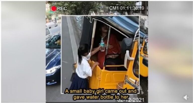 ಫ್ಯಾಕ್ಟ್‌ಚೆಕ್‌: ಗರ್ಭಿಣಿಯನ್ನು ಬಾಲಕಿ ರಕ್ಷಿಸುವ ವಿಡಿಯೊ ನಿಜವಾದ ಘಟನೆಯದ್ದಲ್ಲ