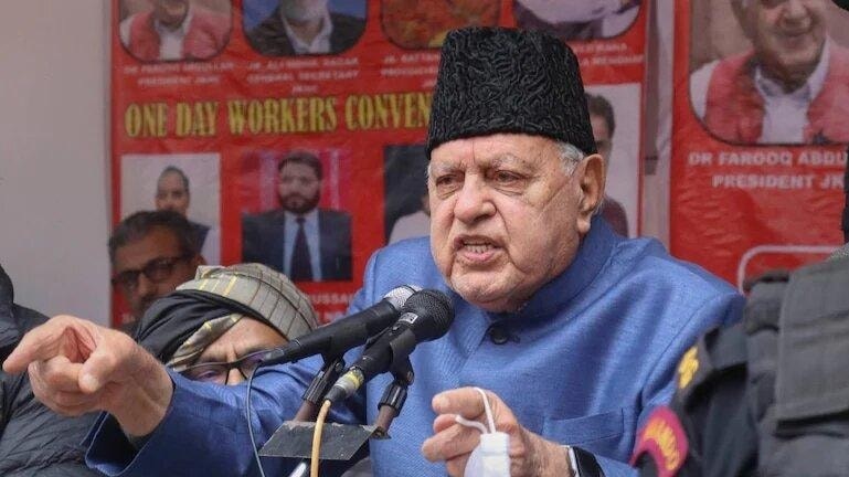 ಕಾಶ್ಮೀರಿ ಪಂಡಿತರಲ್ಲಿ ಮಾಜಿ ಸಿಎಂ ಫಾರೂಕ್‌ ಅಬ್ದುಲ್ಲಾ ಕ್ಷಮೆಯಾಚನೆ