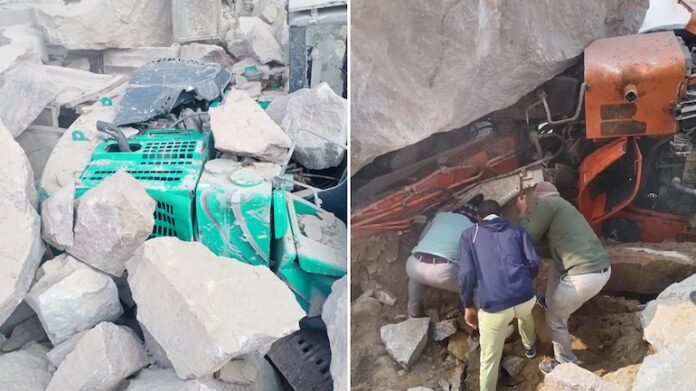 ಹರಿಯಾಣ ಗಣಿಗಾರಿಕೆ ವಲಯದಲ್ಲಿ ಭೂಕುಸಿತ: 1 ಸಾವು; ಮಣ್ಣಿನಡಿಯಲ್ಲಿ ಇನ್ನೂ 20 ಜನರು