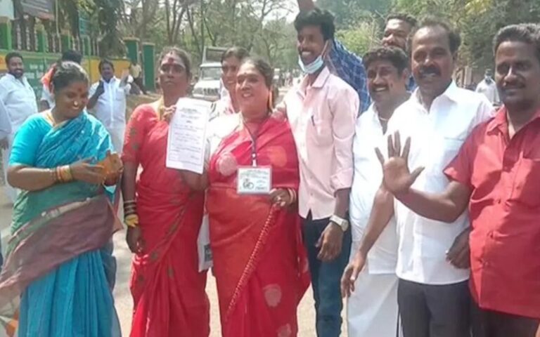 ತಮಿಳುನಾಡು: ಸ್ಥಳೀಯ ಸಂಸ್ಥೆ ಚುನಾವಣೆಯಲ್ಲಿ 15 ಮತಗಳ ಅಂತರದಿಂದ ಗೆದ್ದ ಟ್ರಾನ್ಸ್‌ಜೆಂಡರ್‌ ಅಭ್ಯರ್ಥಿ