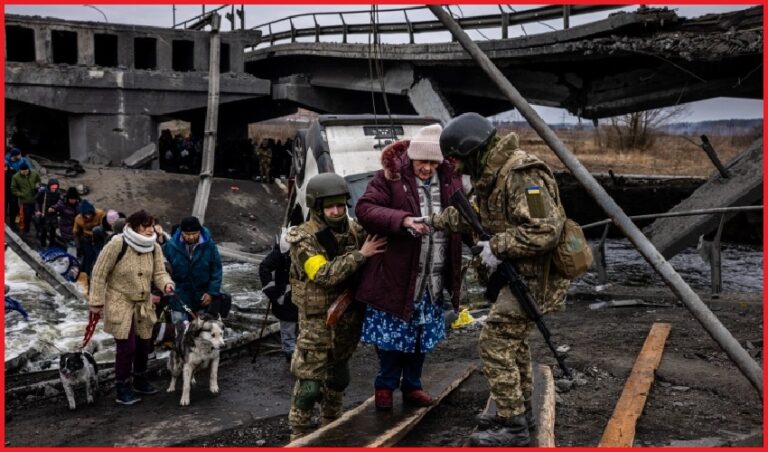ರಷ್ಯಾ ಮಾನವೀಯ ಕಾರಿಡಾರ್‌ ಘೋಷಿಸಿದರೂ ಕೈಗೆ ಸಿಕ್ಕ ವಾಹನಗಳಲ್ಲಿ ಸ್ಥಳಾಂತರಗೊಳ್ಳಿ ಎಂದ ಮೋದಿ ನೇತೃತ್ವದ BJP ಸರ್ಕಾರ!