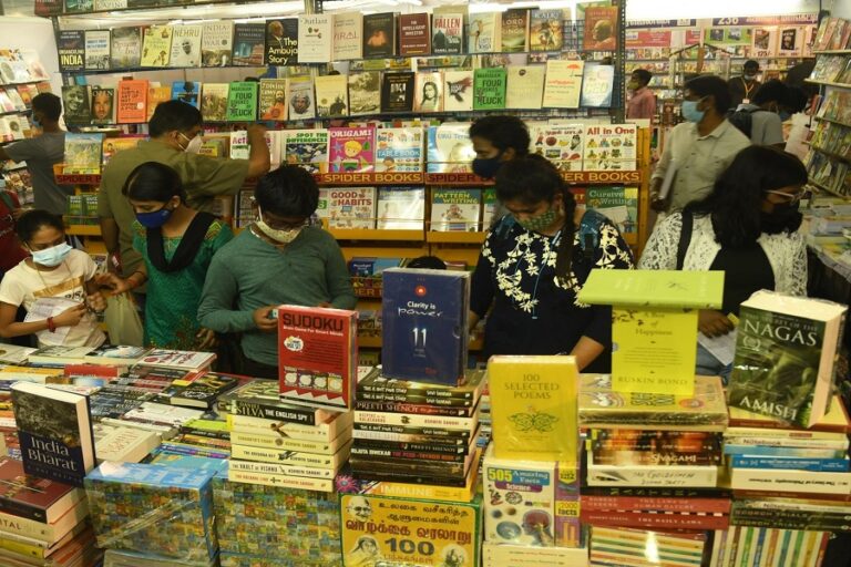 45ನೇ ಚೆನ್ನೈ ಪುಸ್ತಕ ಮೇಳ: 12 ಕೋಟಿ ರೂಪಾಯಿಗೂ ಹೆಚ್ಚು ಮೌಲ್ಯದ ಪುಸ್ತಕ ಮಾರಾಟ