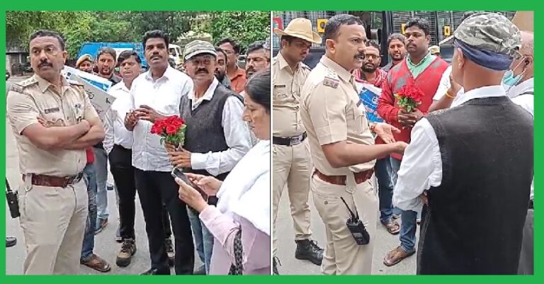 ಟಿವಿ ಚಾನೆಲ್‌‌‌ ಕಚೇರಿಗಳ ಮುಂದೆ ಶಾಂತಿಯುತ ಸತ್ಯಾಗ್ರಹ: ವಶಕ್ಕೆ ಪಡೆದ ಪೊಲೀಸರು