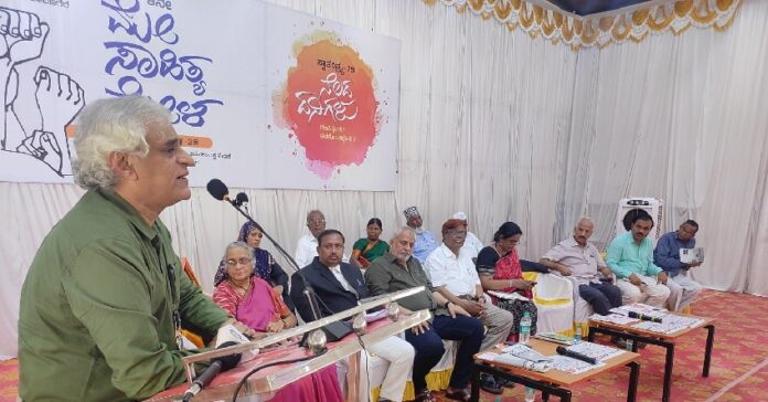 ಭಾರತದಲ್ಲಿ ಮಾತಿನ ಸ್ವಾತಂತ್ಯ್ರ ಇದೆ; ಮಾತಿನ ನಂತರ ಸ್ವಾತಂತ್ಯ್ರ ಇಲ್ಲ: ಮೇ ಸಾಹಿತ್ಯ ಮೇಳದಲ್ಲಿ ಹಿರಿಯ ಪತ್ರಕರ್ತ ಪಿ.ಸಾಯಿನಾಥ್‌ ಕಳವಳ