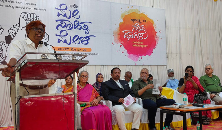 ಈ ದೇಶದ ಬಹುಜನರಿಗೆ ನ್ಯಾಯ ದೊರಕುತ್ತಿಲ್ಲ: ಮೇ ಸಾಹಿತ್ಯ ಮೇಳದಲ್ಲಿ ಜಸ್ಟೀಸ್ ಕೆ.ಚಂದ್ರು ಅಭಿಮತ