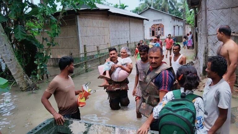 ಈಶಾನ್ಯ ಪ್ರವಾಹಕ್ಕೆ ಕುರುಡಾಗಿರುವ ಬಿಜೆಪಿಗೆ ಅಧಿಕಾರದಲ್ಲಿ ಮಾತ್ರ ಆಸಕ್ತಿ: ಕಾಂಗ್ರೆಸ್