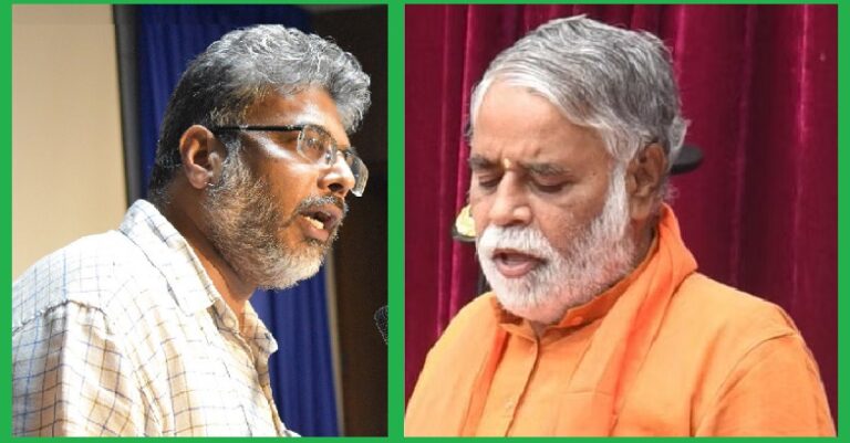 ಪಠ್ಯ ಪುಸ್ತಕ ಹಗರಣ - ಸಚಿವ ಬಿಸಿ ನಾಗೇಶ್‌ ‘ಮೂರ್ಖ’: ಶಿಕ್ಷಣ ತಜ್ಞ ವಿ.ಪಿ. ನಿರಂಜನಾರಾಧ್ಯ | Naanu Gauri