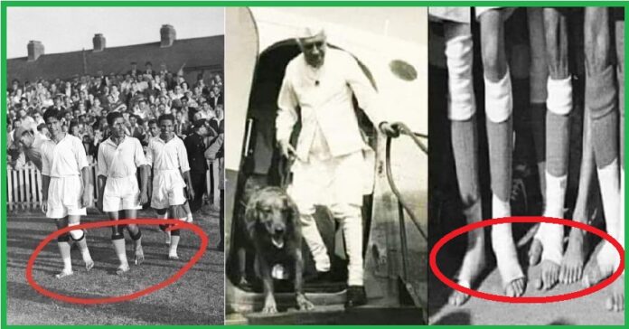 ಫ್ಯಾಕ್ಟ್‌ಚೆಕ್‌: 1948 ರ ಒಲಂಪಿಕ್ಸ್‌ನಲ್ಲಿ ಭಾರತ ತಂಡ ಬರಿಗಾಲಿನಲ್ಲಿ ಫುಟ್‌ಬಾಲ್ ಆಡಿದ್ದು ಹಣದ ಕೊರತೆಯಿಂದಲ್