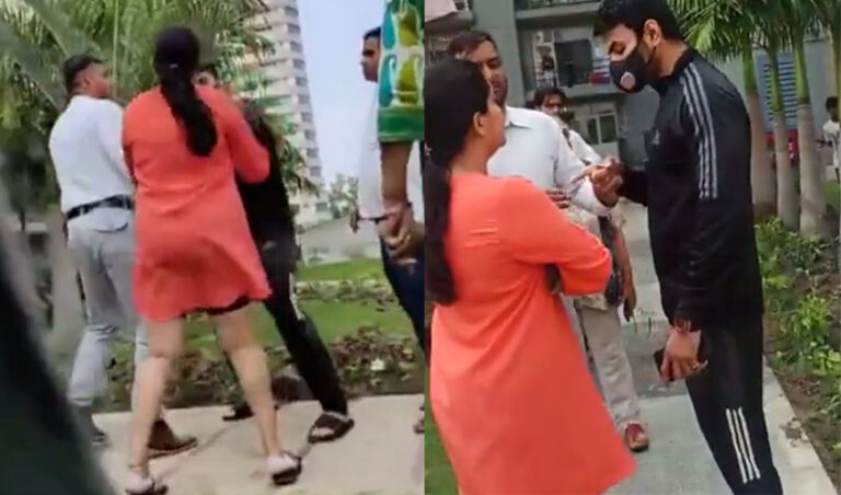 ಉತ್ತರ ಪ್ರದೇಶ: ಮಹಿಳೆಯ ಮೇಲೆ ಕೈ ಮಾಡಿ, ಅಶ್ಲೀಲ ಪದಗಳಲ್ಲಿ ನಿಂದಿಸಿದ ಬಿಜೆಪಿ ಮುಖಂಡ