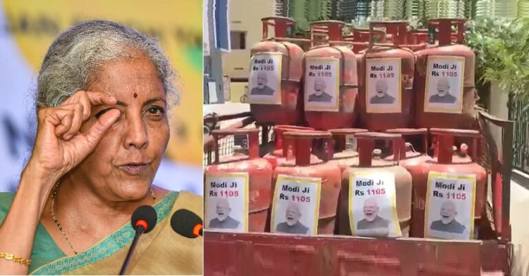 ಪಡಿತರ ಅಂಗಡಿಯಲ್ಲಿ ಮೋದಿ ಚಿತ್ರ ಇಲ್ಲದಿರುವುದನ್ನು ಕಂಡುಹಿಡಿದ ನಿರ್ಮಲಾ ಸೀತಾರಾಮನ್; ಸಾಮಾಜಿಕ ಮಾಧ್ಯಮದಲ್ಲಿ ಟ್ರೋಲ್