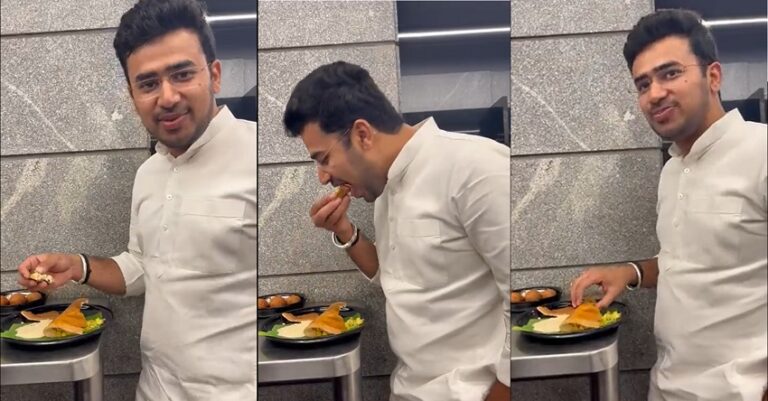 ಬೆಂಗಳೂರು ಮುಳುಗುತ್ತಿರುವಾಗ ‘ಬೆಣ್ಣೆ ದೋಸೆ ಮಾರಿದ’ ಬಿಜೆಪಿ ಸಂಸದ ತೇಜಸ್ವಿ ಸೂರ್ಯ! | Naanu Gauri