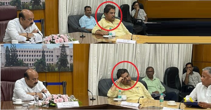 ಮುಖ್ಯಮಂತ್ರಿಯ ನೆರೆ ಪರಿಶೀಲನೆ ಸಭೆಯಲ್ಲಿ ನಿದ್ದೆ ಹೊಡೆದ ಸಚಿವ ಆರ್‌. ಅಶೋಕ್‌: ಕಾಂಗ್ರೆಸ್‌‌ ಆಕ್ರೋಶ | Naanu Gauri