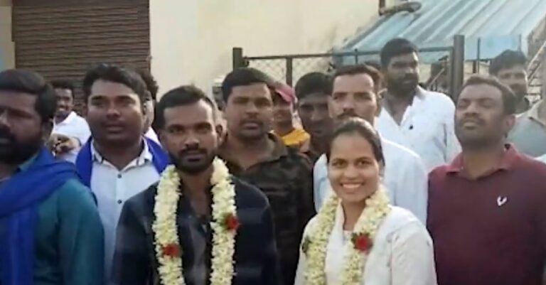 ಚಿಕ್ಕಮಗಳೂರು: ಬಜರಂಗದಳದ ದುಷ್ಕರ್ಮಿಗಳ ಬೆದರಿಕೆಯ ನಡುವೆ ದಲಿತ-ಮುಸ್ಲಿಂ ಜೋಡಿ ಮದುವೆ | Naanu Gauri