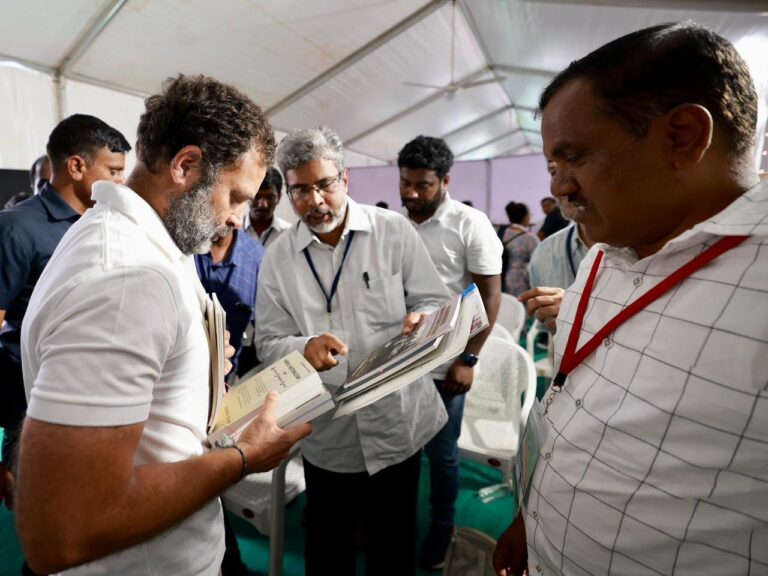 ಹಿಂದಿಯೊಂದನ್ನೆ ರಾಷ್ಟ್ರಭಾಷೆ ಮಾಡಲು ಸಾಧ್ಯವಿಲ್ಲ: ಶಿಕ್ಷಣ ತಜ್ಞರೊಂದಿಗಿನ ಸಂವಾದದಲ್ಲಿ ರಾಹುಲ್ ಗಾಂಧಿ