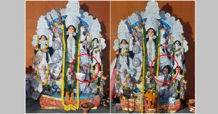 ಕೋಲ್ಕತಾ: ದುರ್ಗಾಪೂಜೆಯಲ್ಲಿ ಮಹಾತ್ಮಾ ಗಾಂಧಿಯನ್ನು ರಾಕ್ಷಸನಂತೆ ಬಿಂಬಿಸಿದ ಹಿಂದೂ ಮಹಾಸಭಾ | Naanu Gauri