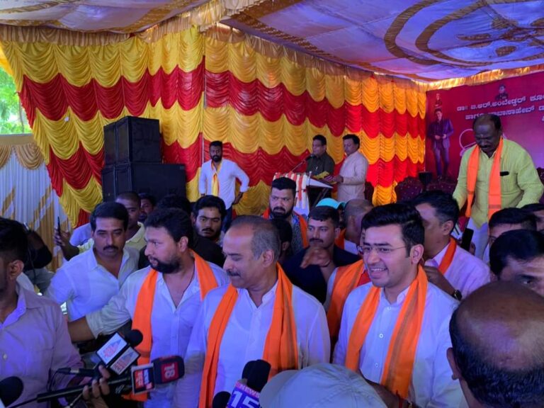 ರೌಡಿ ಶೀಟರ್ ಸೈಲೆಂಟ್ ಸುನೀಲ್ ಜೊತೆ ವೇದಿಕೆ ಹಂಚಿಕೊಂಡ ಬಿಜೆಪಿ ಮುಖಂಡರು: ಟೀಕೆ ಬಳಿಕ ಎಚ್ಚೆತ್ತ ಬಿಜೆಪಿ