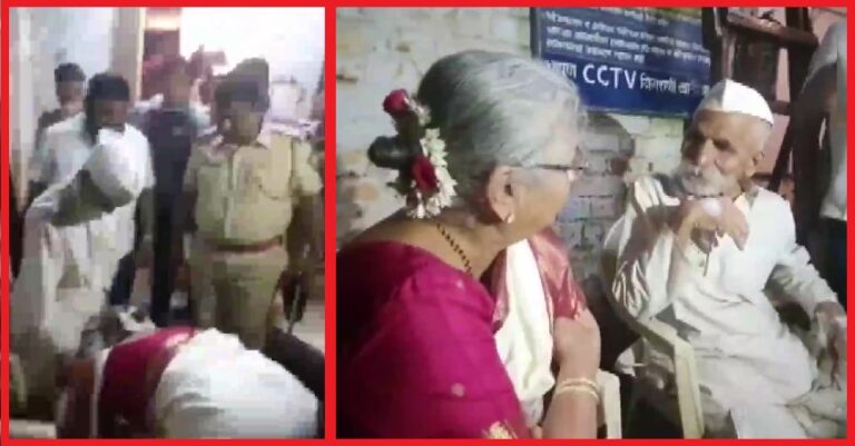 ಭೀಮಕೊರೆಗಾಂವ್‌‌ ಹಿಂಸಾಚಾರ ಪ್ರಚೋದಿಸಿದ ಆರೋಪಿ, ಬಲಪಂಥೀಯ ನಾಯಕನ ಕಾಲಿಗೆರಗಿದ ಸುಧಾ ಮೂರ್ತಿ; ಆಕ್ಷೇಪ