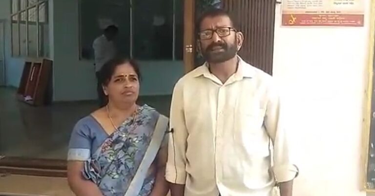 ‘ಅಳೆದು ಸುಸ್ತಾಯ್ತು; ಲಂಚ ಕೇಳುತ್ತಿದ್ದಾರೆ, ವಿಷ ಕುಡಿಯುತ್ತೇವೆ, ದಯಾಮರಣ ನೀಡಿ’: ರಾಷ್ಟ್ರಪತಿಗೆ ಪತ್ರ ಬರೆದ ಶಿವಮೊಗ್ಗದ ದಂಪತಿ