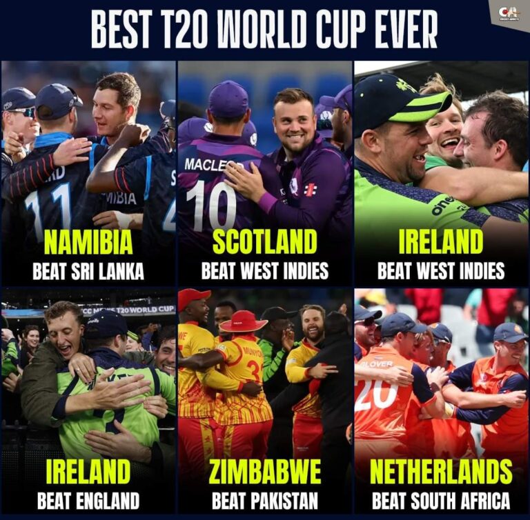 ಟಿ20 ವಿಶ್ವಕಪ್: ಬಲಿಷ್ಟ ತಂಡಗಳನ್ನು ಮಣಿಸಿದ ಪುಟ್ಟ ಆದರೆ ದಿಟ್ಟ ತಂಡಗಳಿವು