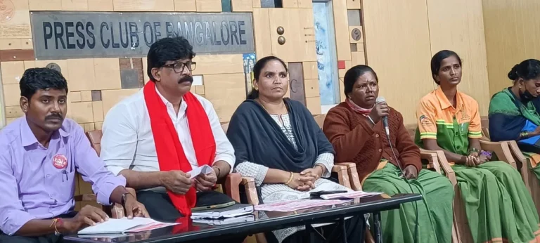 ಖಾಯಮಾತಿಗೆ ಆಗ್ರಹ: ನವೆಂಬರ್ 06ರಂದು ಪೌರಕಾರ್ಮಿಕರ ಸಮಾವೇಶ